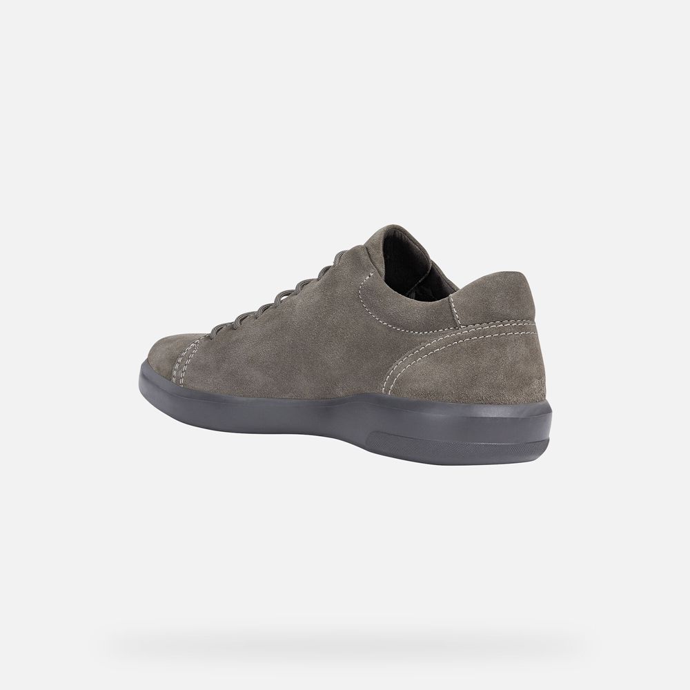 Geox Erkek Lifestyle Ayakkabı Koyu Gri - Samuele - DUN-034986